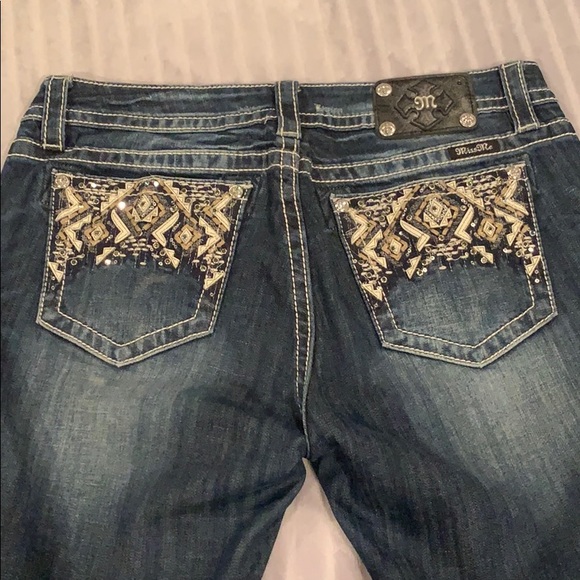 jeans with sparkly pockets